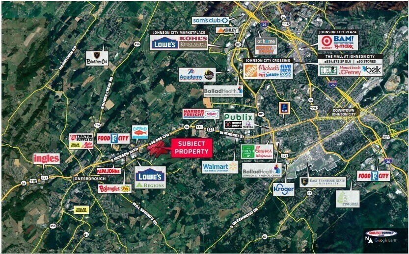 More Photos Of 3903 W Market St, Johnson City Land For Sale