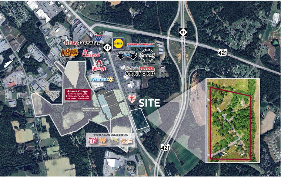 More Photos Of 3905 NC 87, Sanford Land For Sale