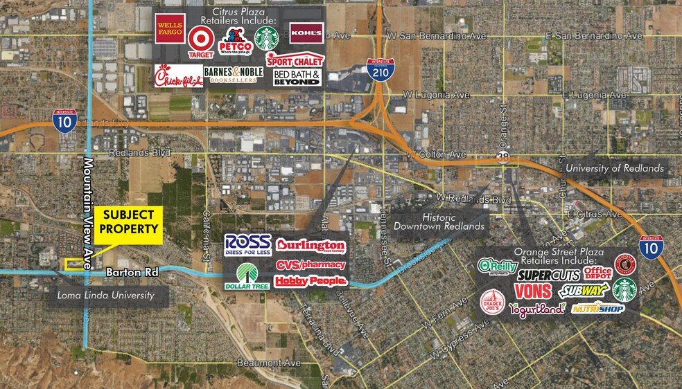 More Photos Of 25538-25698 Barton Rd, Loma Linda Unknown For Lease
