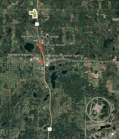 More Photos Of Old US 23, Hartland Land For Sale