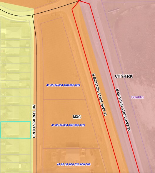 More Photos Of 3076 N Morton, Franklin Land For Sale