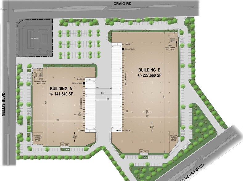 More Photos Of 5225 E Craig Rd, Las Vegas Warehouse For Lease
