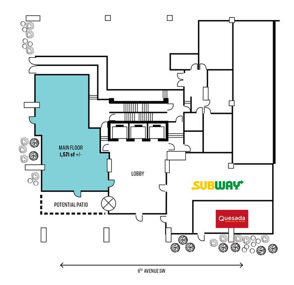 More Photos Of 396 11th Ave SW, Calgary Office For Sale