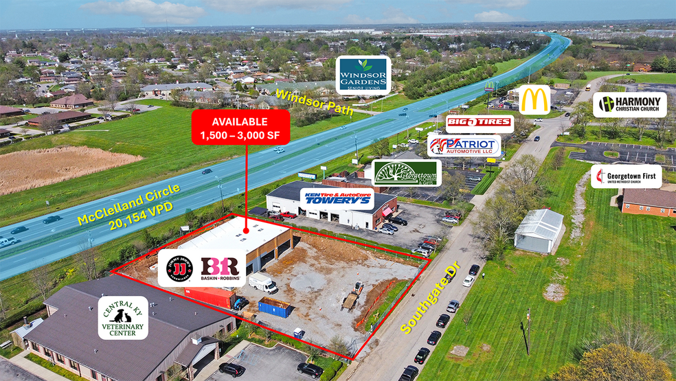 More Photos Of 121 Southgate Dr, Georgetown General Retail For Lease