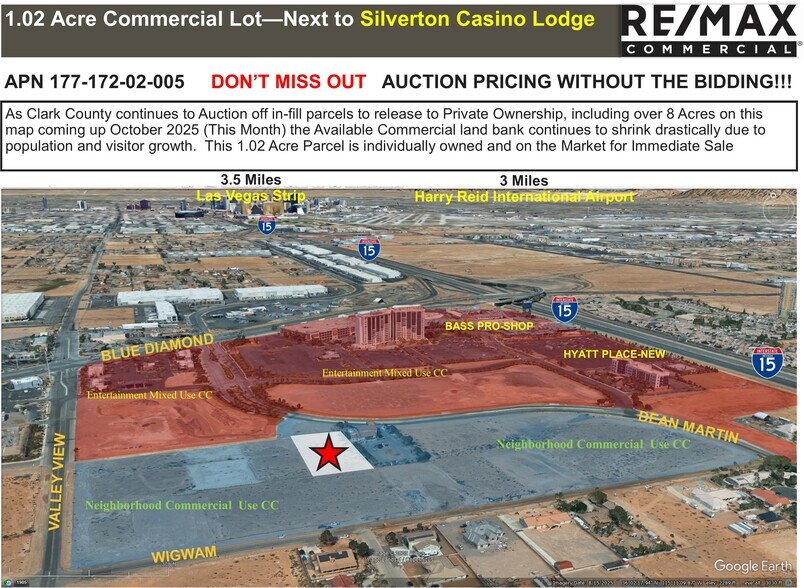 More Photos Of 8355 Dean Martin Dr, Las Vegas Land For Sale