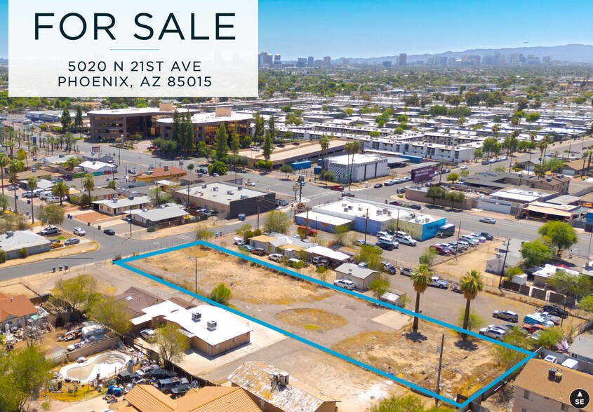 Primary Photo Of 5020 N 21st Ave, Phoenix Land For Sale