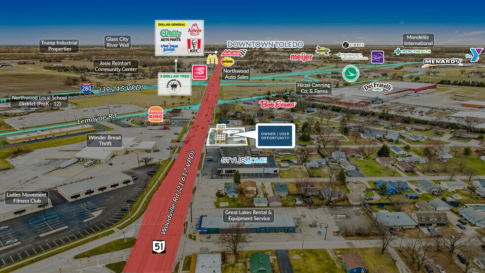 More Photos Of 4101 Woodville Rd, Northwood Service Station For Sale