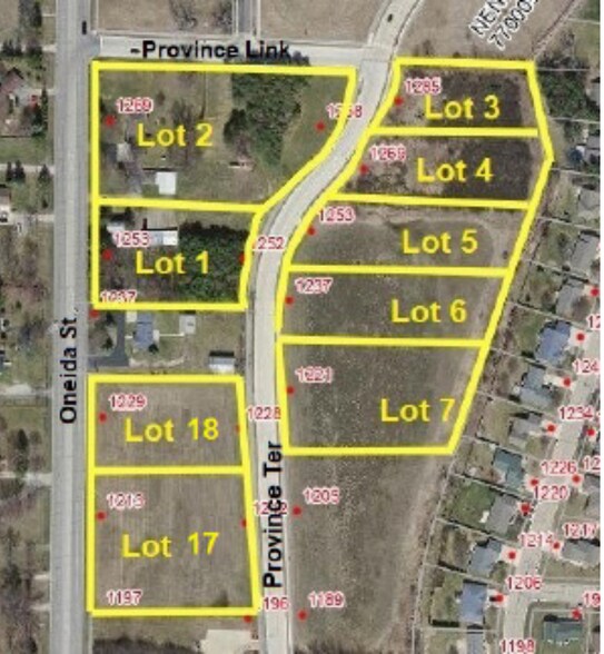 Primary Photo Of 1269 Oneida St, Menasha Land For Sale