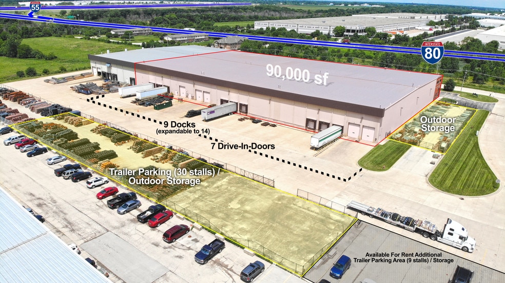 More Photos Of 4140-4166 Mound Rd, Joliet Warehouse For Lease