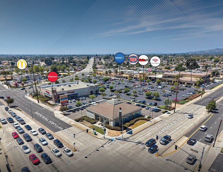 Primary Photo Of 12333 La Mirada Blvd, La Mirada Bank For Lease