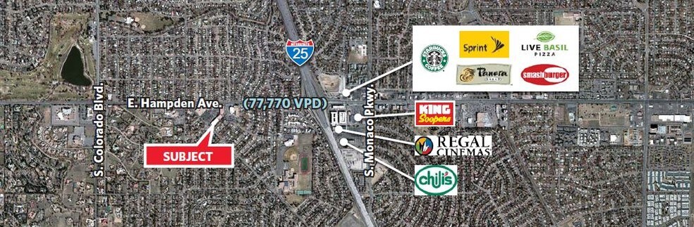 More Photos Of 4950 E Hampden Ave, Denver Freestanding For Lease