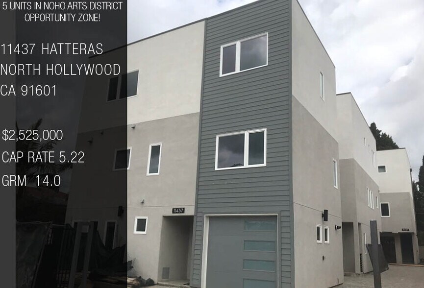 Primary Photo Of 11437 Hatteras St, North Hollywood Apartments For Sale