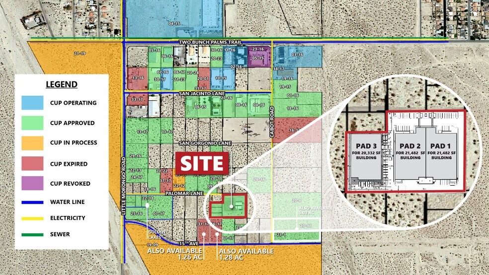 More Photos Of Palomar Ln, Desert Hot Springs Land For Sale