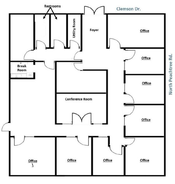 More Photos Of 3669 N Peachtree Rd, Atlanta Office For Lease