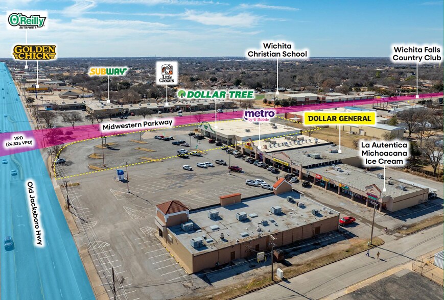 More Photos Of 1508 Midwestern Pky, Wichita Falls Storefront For Sale