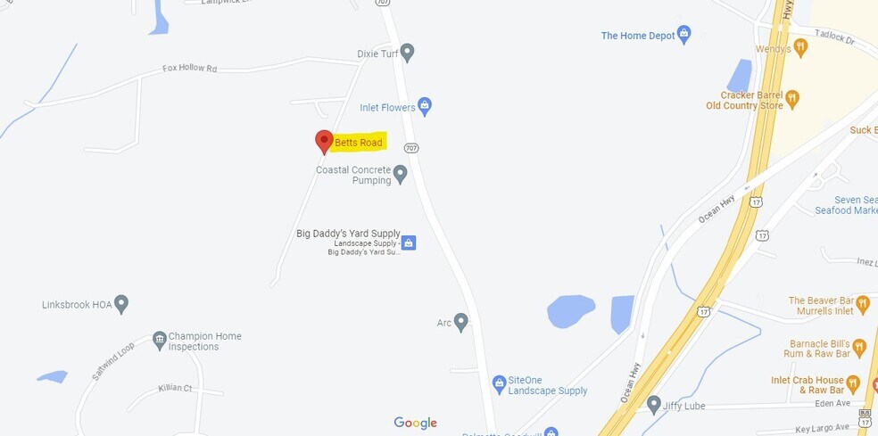 More Photos Of 32 Acres Betts Road, Murrells Inlet Land For Sale