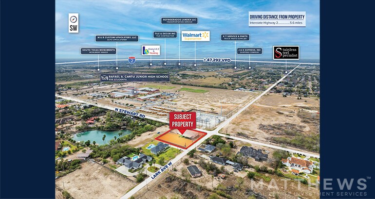 More Photos Of 5212 N Stewart Rd, Palmhurst Warehouse For Sale