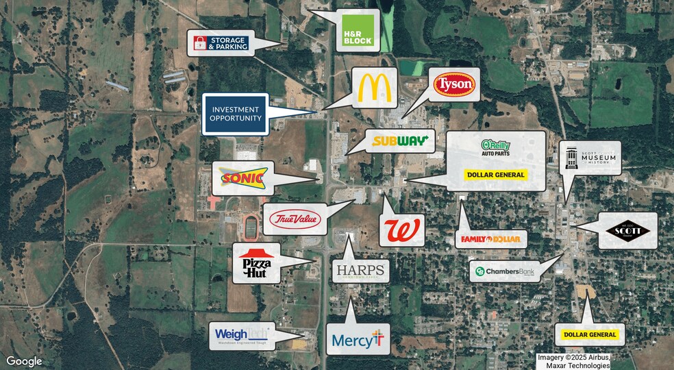 More Photos Of 42 Sweetgum Ln, Waldron Convenience Store For Sale