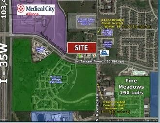 Primary Photo Of 8567 N Riverside Dr, Fort Worth Land For Sale