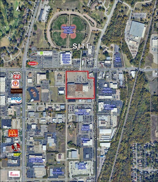 More Photos Of 105-115 SW 29th St, Topeka General Retail For Sale