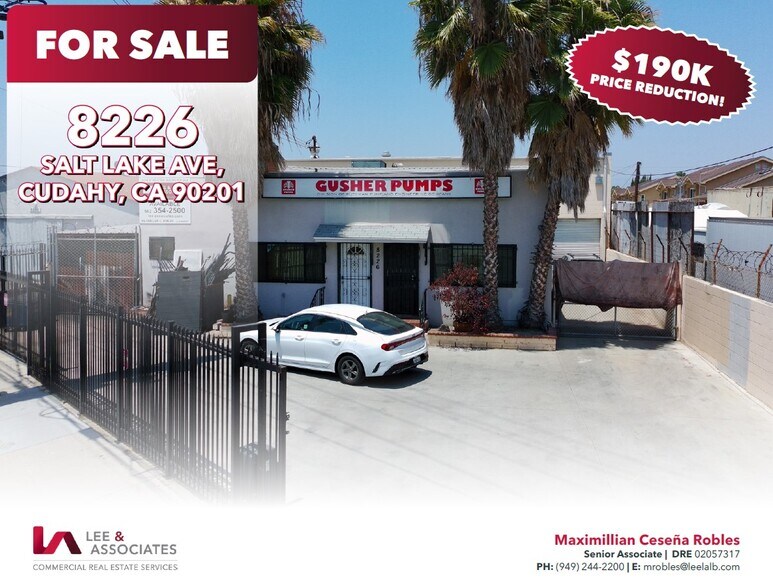 Primary Photo Of 8226 Salt Lake Ave, Cudahy Warehouse For Sale