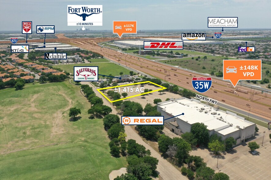 Primary Photo Of 5900 North Fwy, Fort Worth Land For Sale