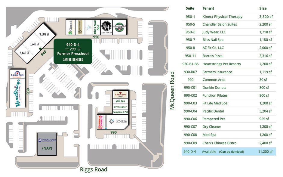 More Photos Of S McQueen Rd @ E Riggs Rd, Chandler Unknown For Lease