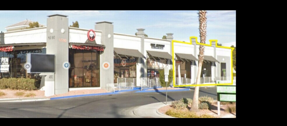 More Photos Of 4590 W Sahara Ave, Las Vegas Storefront For Lease