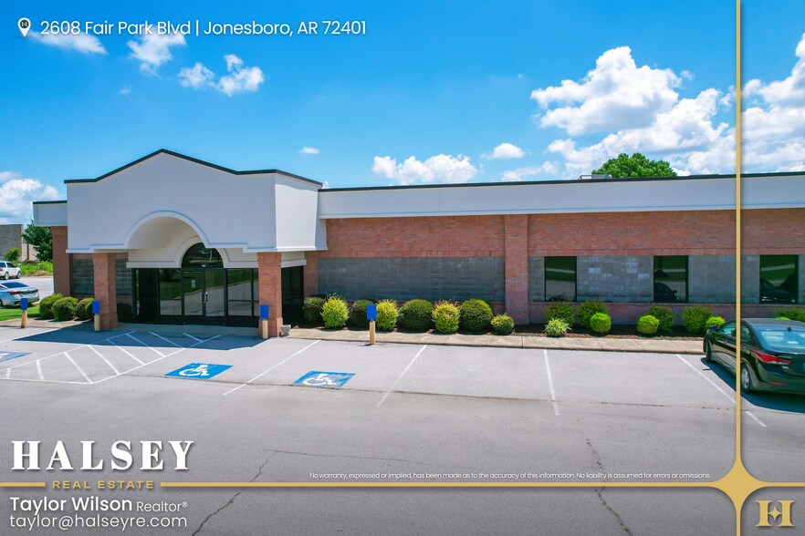 More Photos Of 2608 Fair Park Blvd, Jonesboro Office For Lease