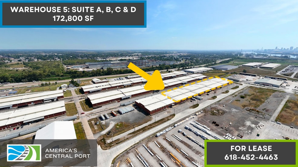 More Photos Of 1200 W 4th St, Granite City Warehouse For Lease