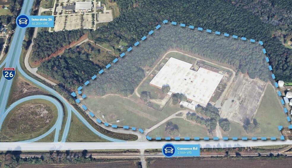Primary Photo Of 3771 Cameron Rd, Orangeburg Warehouse For Lease