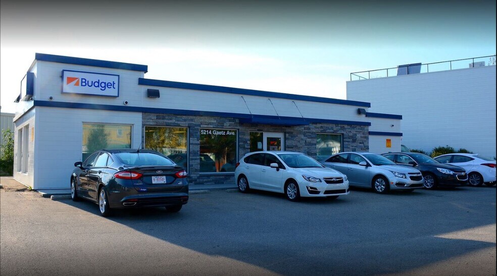 Primary Photo Of 5214 Gaetz Ave, Red Deer Auto Dealership For Sale