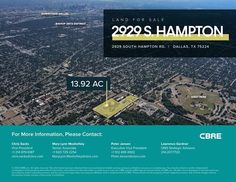 More Photos Of 2929 S Hampton Rd, Dallas Land For Sale