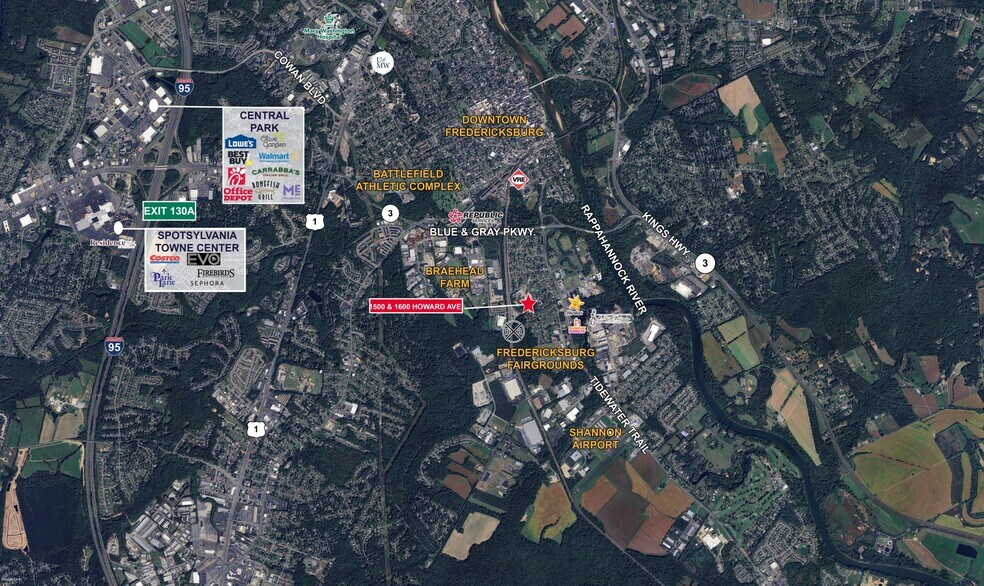 More Photos Of 1500 Howard Ave, Fredericksburg Warehouse For Lease