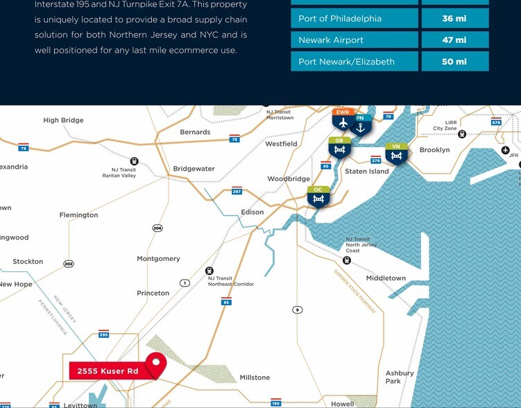 More Photos Of 2555 Kuser Rd, Hamilton Warehouse For Lease