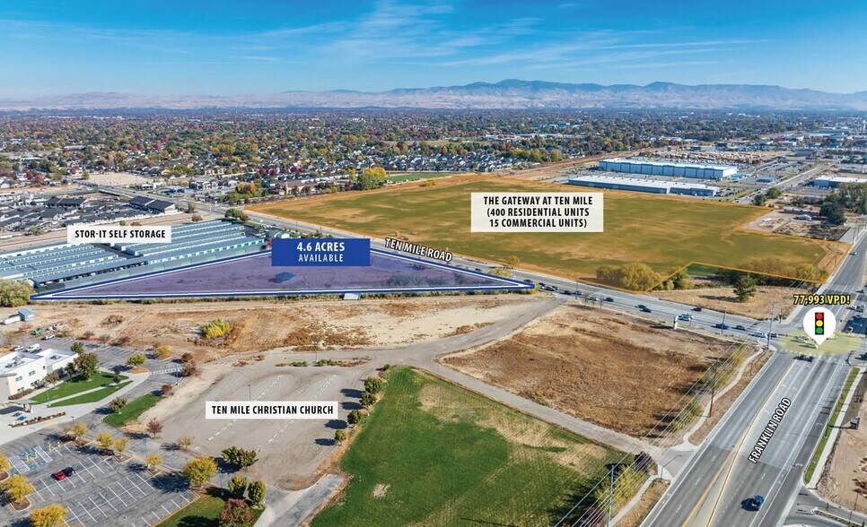 More Photos Of 175 N Ten Mile Rd, Meridian Land For Sale