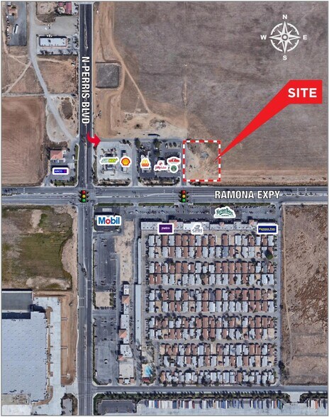 More Photos Of 130 Ramona Expy, Perris Land For Sale