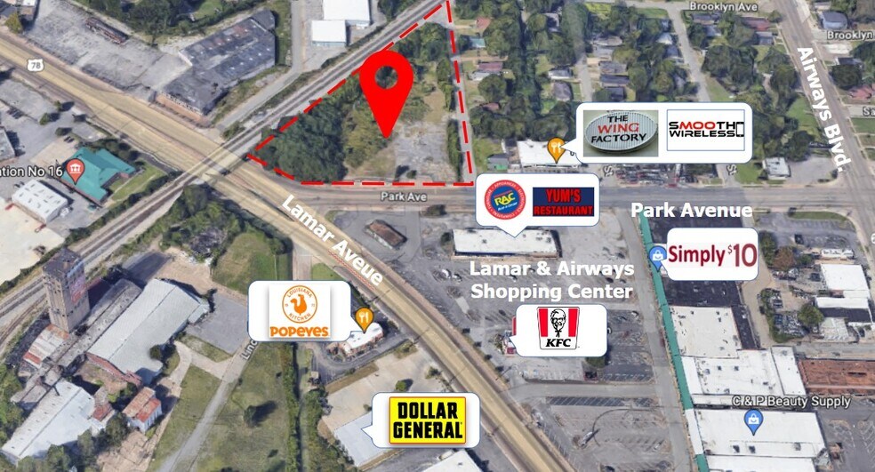 More Photos Of 2250 Park Ave, Memphis Land For Lease