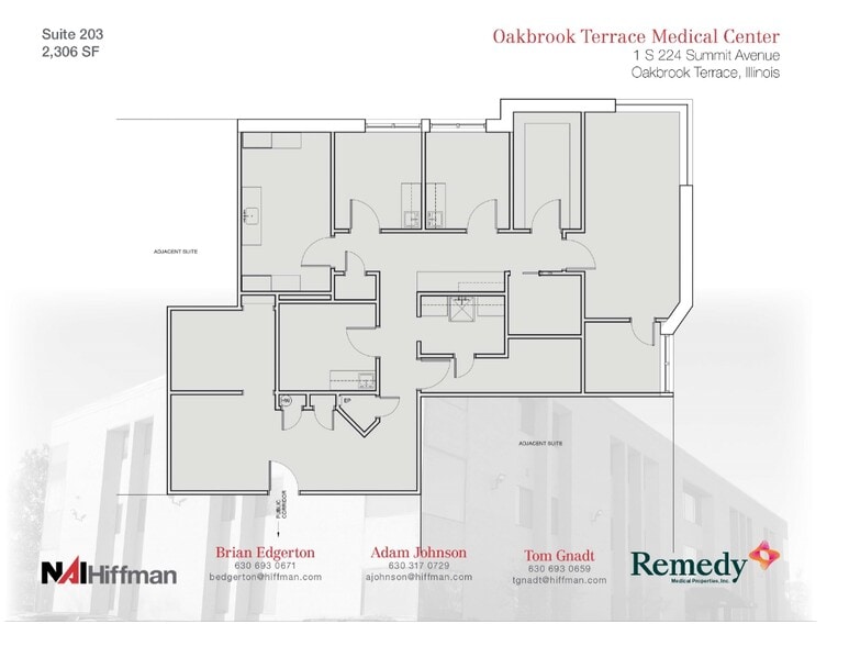 More Photos Of 1S224 Summit Ave, Oakbrook Terrace Medical For Lease