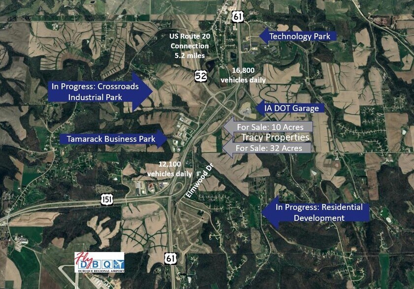 More Photos Of S Highway 61-151, Dubuque Land For Sale