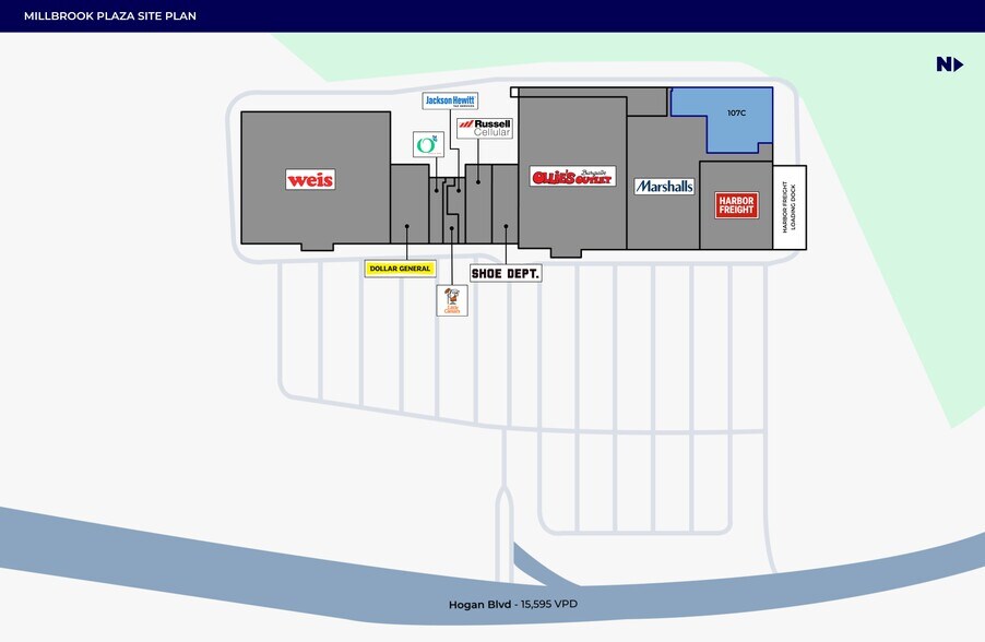 More Photos Of 1-6 Millbrook Plz, Mill Hall Unknown For Lease