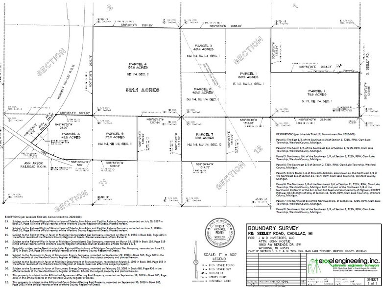 More Photos Of US-131 and M-55, Cadillac Land For Sale