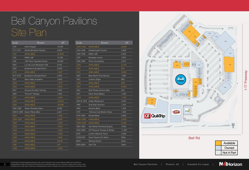 More Photos Of 2734-2872 Bell Rd, Phoenix Unknown For Lease