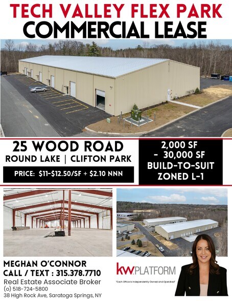 More Photos Of 25 Wood Road, Round Lake Distribution For Lease