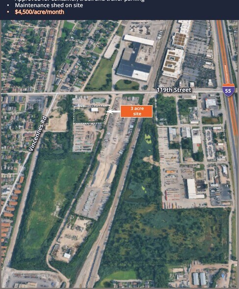 More Photos Of 11920 Division St, Blue Island Land For Lease