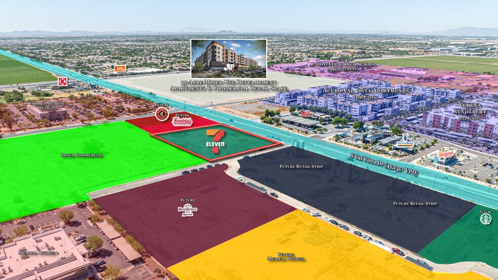 More Photos Of 3725 S Val Vista Dr, Gilbert Service Station For Sale