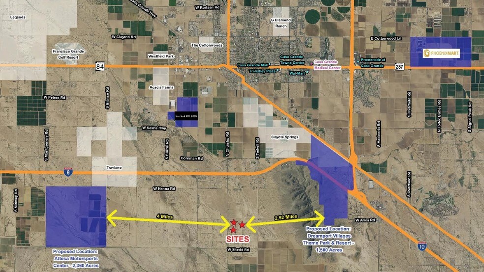 Primary Photo Of 16865 W Arica Rd, Casa Grande Land For Sale