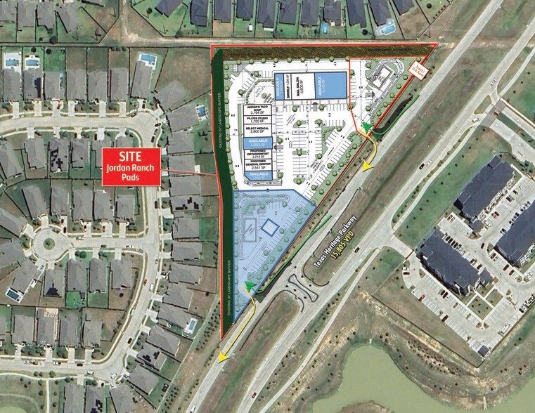 More Photos Of Texas Heritage Pkwy and Jordan Crossing Blvd, Katy General Retail For Lease