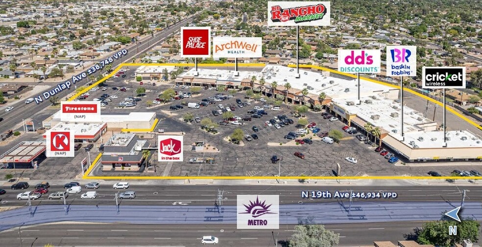 Primary Photo Of 8831-8901 N 19th Ave, Phoenix Unknown For Lease