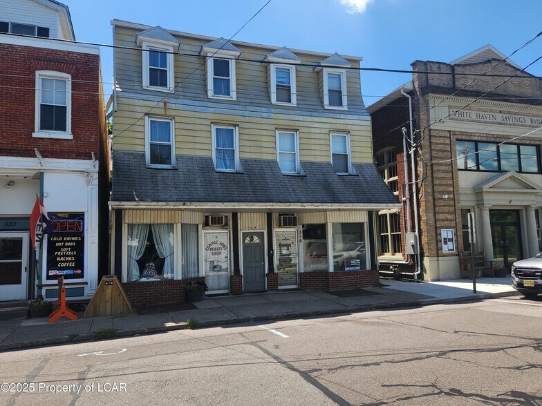 Primary Photo Of 314-318 Main St, White Haven Storefront Retail Residential For Sale